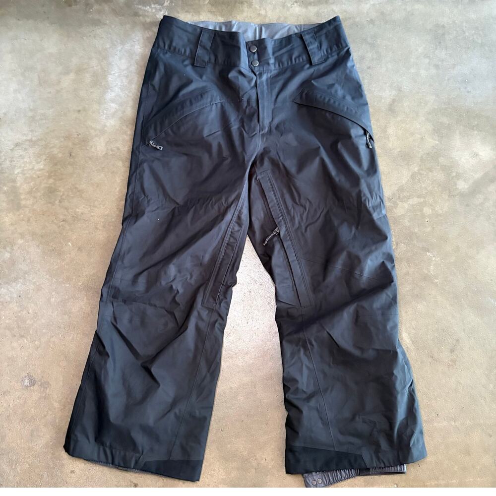 Patagonia Men's SNOWSHOT PANTS Ski Snowboard Black RECCO Size S